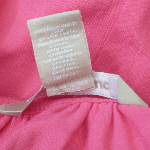 Banana Republic pink jersey knit wrap dress S - Picture 9 of 9